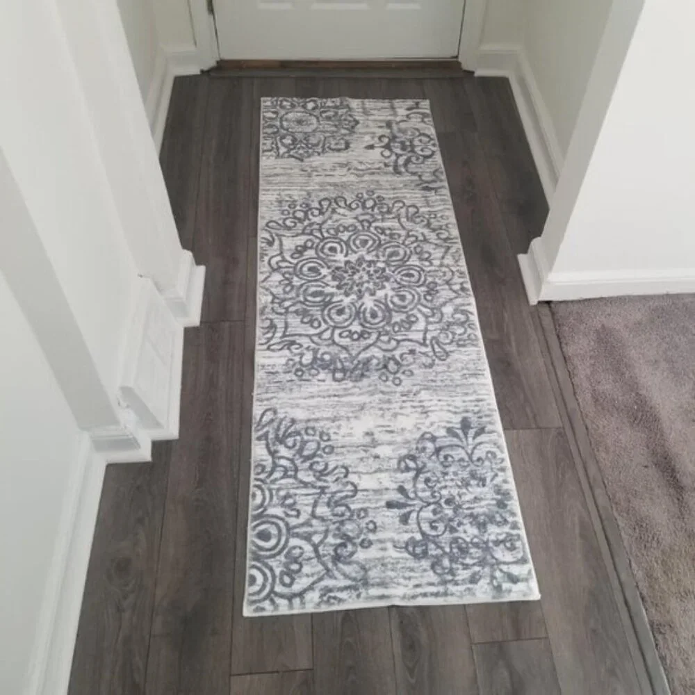 New Vintage 2x6 Washable Hallway Runner Rug, Non-Slip Boho Carpet for Home
